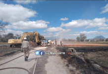 En año nuevo, quedó sofocado incendio controlado en camino Hueyapan-Carpinteros.