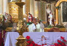 El Bautismo de Jesús muestra de humildad y obediencia : Santuario de Tepeaca