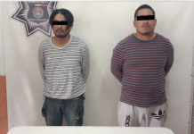 Detiene a dos por posesión de droga y auto robado en Tepeaca