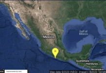 Imperceptible sismo de 5.1 grado esta tarde en Tepeaca