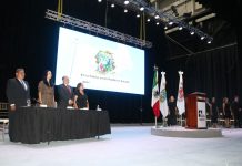 Rinde Alfredo Velázquez Romero 1er informe de gobierno al frente de Tepeaca.