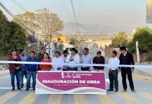 Entrega Velazquez Romero calle con concreto hidráulico y pone en marcha tres obras en Santiago Acatlán