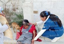 Falleció abuelita atropellada por ruta pirata en San Nicolás Zoyapetlayoca en Tepeaca.