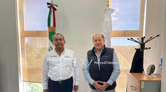 Confirma Velázquez Romero construcción de planta de tratamiento de aguas en Tepeaca