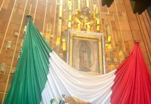 494 años de fe y devoción a la morenita del Tepeyac , la Virgen de Guadalupe