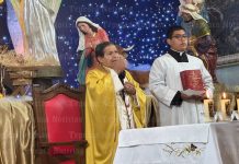 Realizan misa de Nochebuena y acostada en la parroquia y Santuario del Niño Doctor de Tepeaca