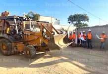 Inicia y entrega Velázquez Romero obras de agua potable y pavimentación en San Mateo Parra, Tepeaca.