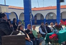 Inaugura delegado del Bienestar, rehabilitación de espacios en primaria de San Hipólito, Tepeaca.