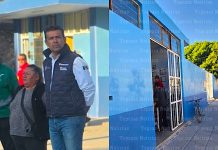 Dignifican espacios en bachillerato MAC ; delegado del Bienestar entrega nuevo apoyo en Tepeaca.