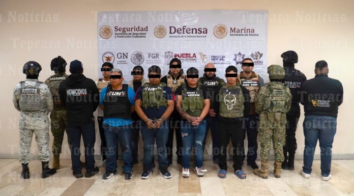 Confirman detención de grupo delictivo en Tecamachalco