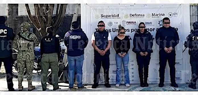 Detienen tres de la Secretaría de Seguridad Ciudadana de Puebla por homicidio y vínculos con “La Barredora”