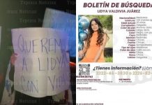 Continua la búsqueda de joven embarazada desaparecida en Acajete.