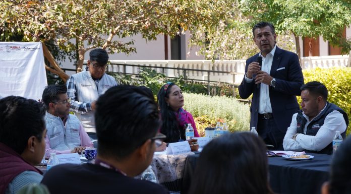 Participa Sergio Juárez activamente en la Reunión Interinstitucional de la Microrregión 18, celebrada en el municipio de Cholula.