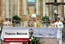 Encabeza arzobispo misa de Unción de los Enfermos en Parroquia del Niño Doctor de Tepeaca
