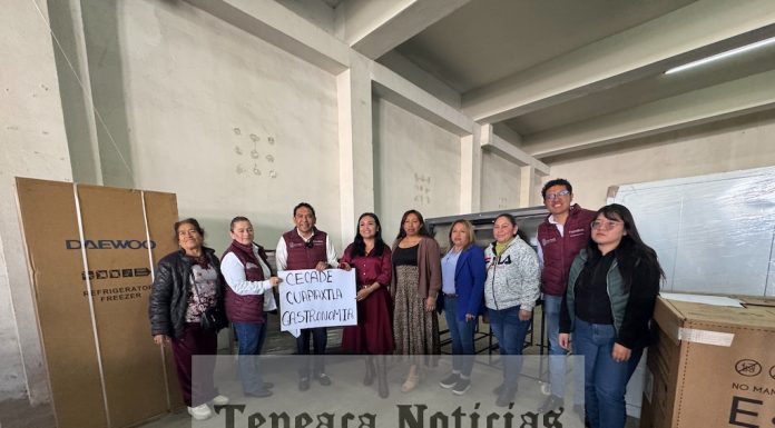 Entregan equipamiento a CECADES de municipios de micro región Tepeaca