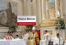 Encabeza arzobispo misa de Unción de los Enfermos en Parroquia del Niño Doctor de Tepeaca