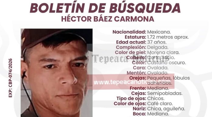 Hallan a persona desaparecida y ultimada en Tecali de Herrera .