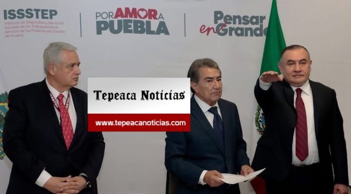Rinde protesta Martín de Jesús Huerta Ruiz como Subdirector General Médico del ISSSSTEP