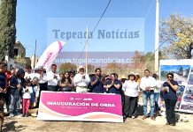 Entrega Velazquez Romero más de un kilómetro de drenaje sanitario en San Pablo Actipan ,Tepeaca