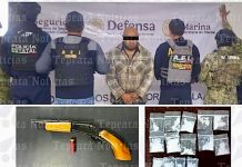 Detienen a sujeto que disparó a ministeriales en Tecamachalco.