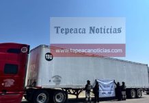 Recuperan en Tepeaca tracto camión con reporte de robo