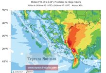 Se esperan lluvias y fuertes vientos este lunes y martes en Tepeaca y la región