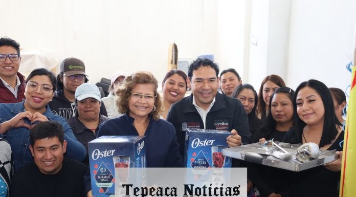 Equipan desayunadores escolares y estancias de día en municipios de región Tepeaca