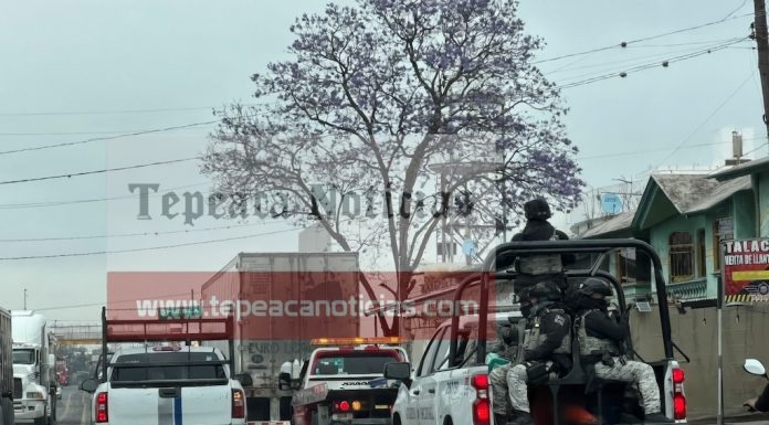 Recuperan ,en menos de una semana , otro camión robado en San Salvador Huixcolotla