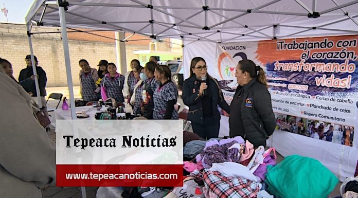 Realiza Fundación Huerta Espinoza- Sanchez González jornada ciudadana en San José Carpinteros , Tepeaca.