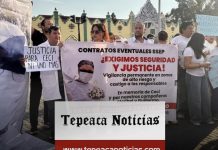 Pide justicia personal de Salud de Tecamachalco por enfermera ultimada en Amozoc.