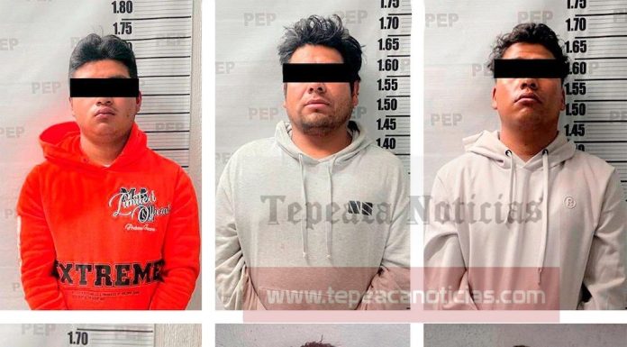 Por portar armas sin permiso y realizar cobro de piso, detienen a seis en Tecamachalco