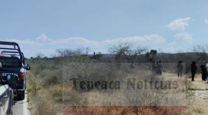 Continua la violencia en Tecamachalco ; hallan cuerpos de dos personas ultimadas .