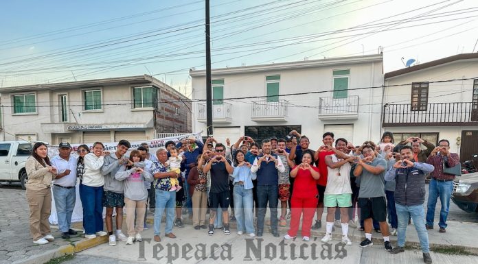 Dignificarán espacios deportivos en el Santuario y El Calvario ; preside Sergio Juárez asambleas en Tepeaca.