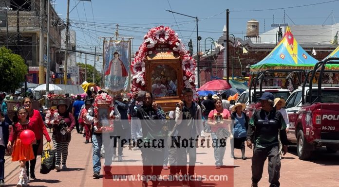 Alegría, devoción y fe se desborda en el Santuario del Niño Doctor de los Enfermos Tepeaca este 30 de abril.