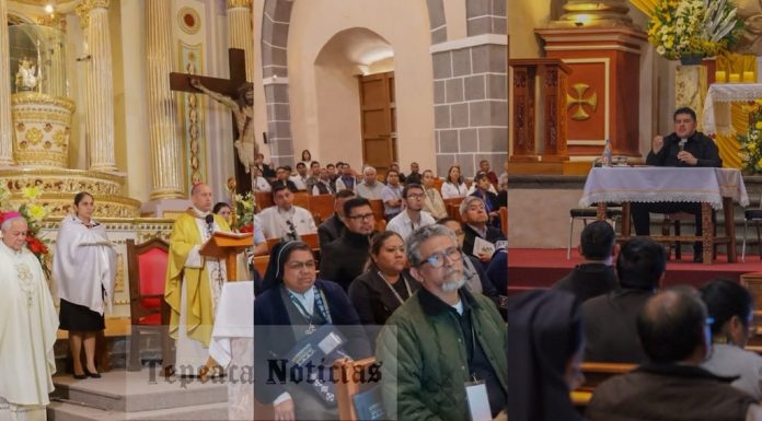 Realizan LXI Encuentro Nacional de Piedad Popular y Santuarios en parroquias de Tepeaca .