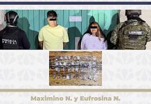 Detienen a dos en Tepatlaxco de Hidalgo por venta y distribución de narcóticos