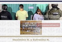 Detienen a dos en Tepatlaxco de Hidalgo por venta y distribución de narcóticos