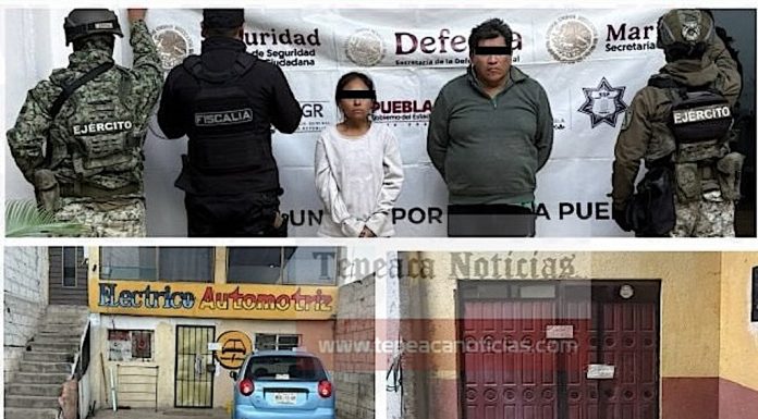 Detienen a dos por pornografía de menores y narcomenudeo en San Jose Chiapa