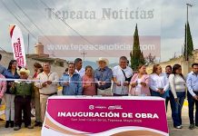 Mejora vialidades Velázquez Romero ; entrega pavimentación de casi cinco calles en San José Carpinteros, Tepeaca .