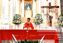 Celebran Solemnidad de Pentecostés en parroquia del Niño Doctor de Tepeaca