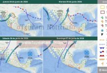 Habra intensas lluvias durante los próximos días en Tepeaca y la región.
